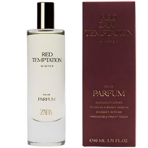 perfume zara|RED ZARA TEMPTATION EDP 80 ML (2.71 FL. OZ)